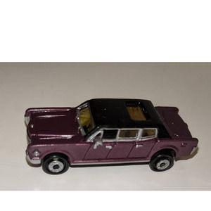 Vintage 1990 Micro Machines Lincoln '66 Limousine Super Micro Light Galoob Rare
